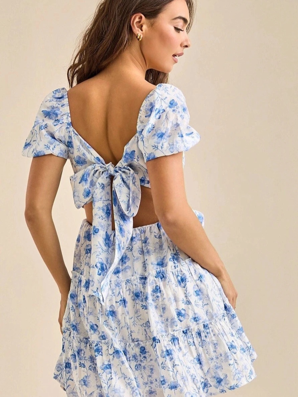 Altar’d State Floral Tie Dress NWT